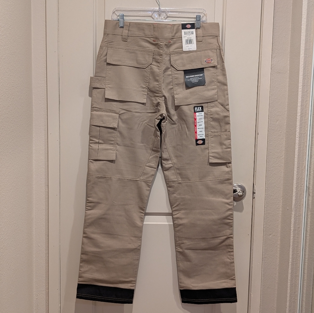 Dickies Men's Multi-Pocket Utility Work Pants 34x32 NWT - Picture 2 of 8